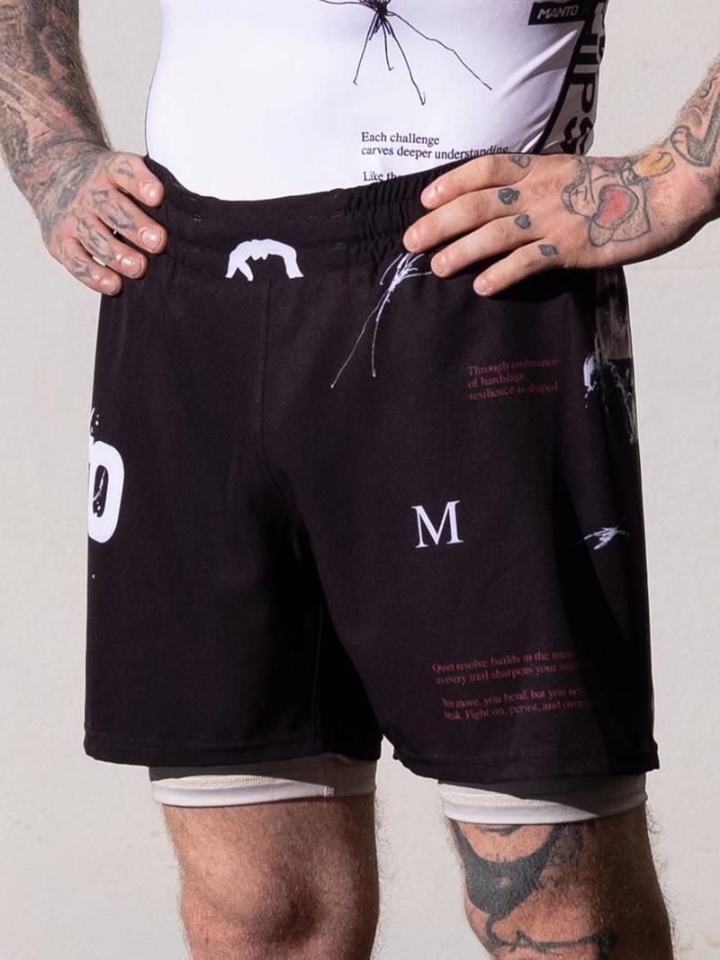 MANTO hybrid fightshorts Overcome
